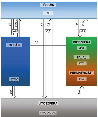 A szén biogeokémiai körforgalma és az éghajlat