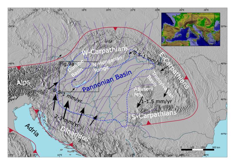 Present-day stress ﬁeld, strain rate ﬁeld and seismicity of the Pannonian region: overview and integrated analysis