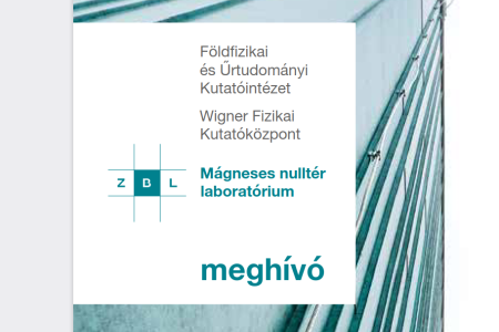 Mágneses nulltér laboratórium átadási ünnepsége 2023.09.15.