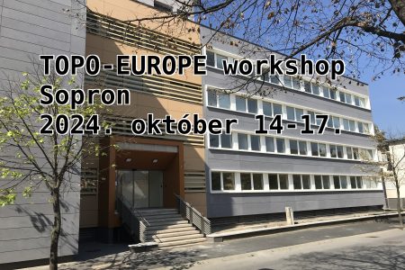 TOPO-EUROPE workshop, Sopron, 2024. október 14-17.