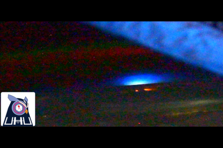 The first TLE found in the UHU project-related observations made from the ISS