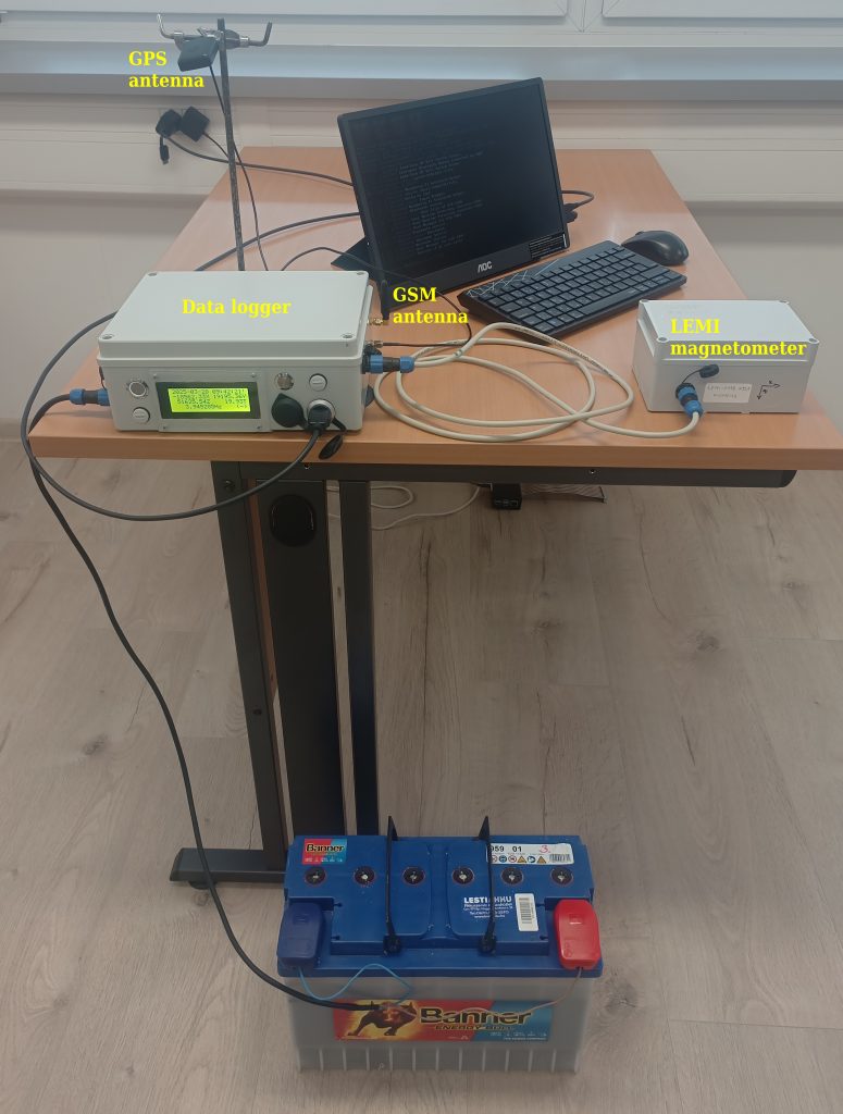 Second version of the data acquisition system for controlling the LEMI magnetometer